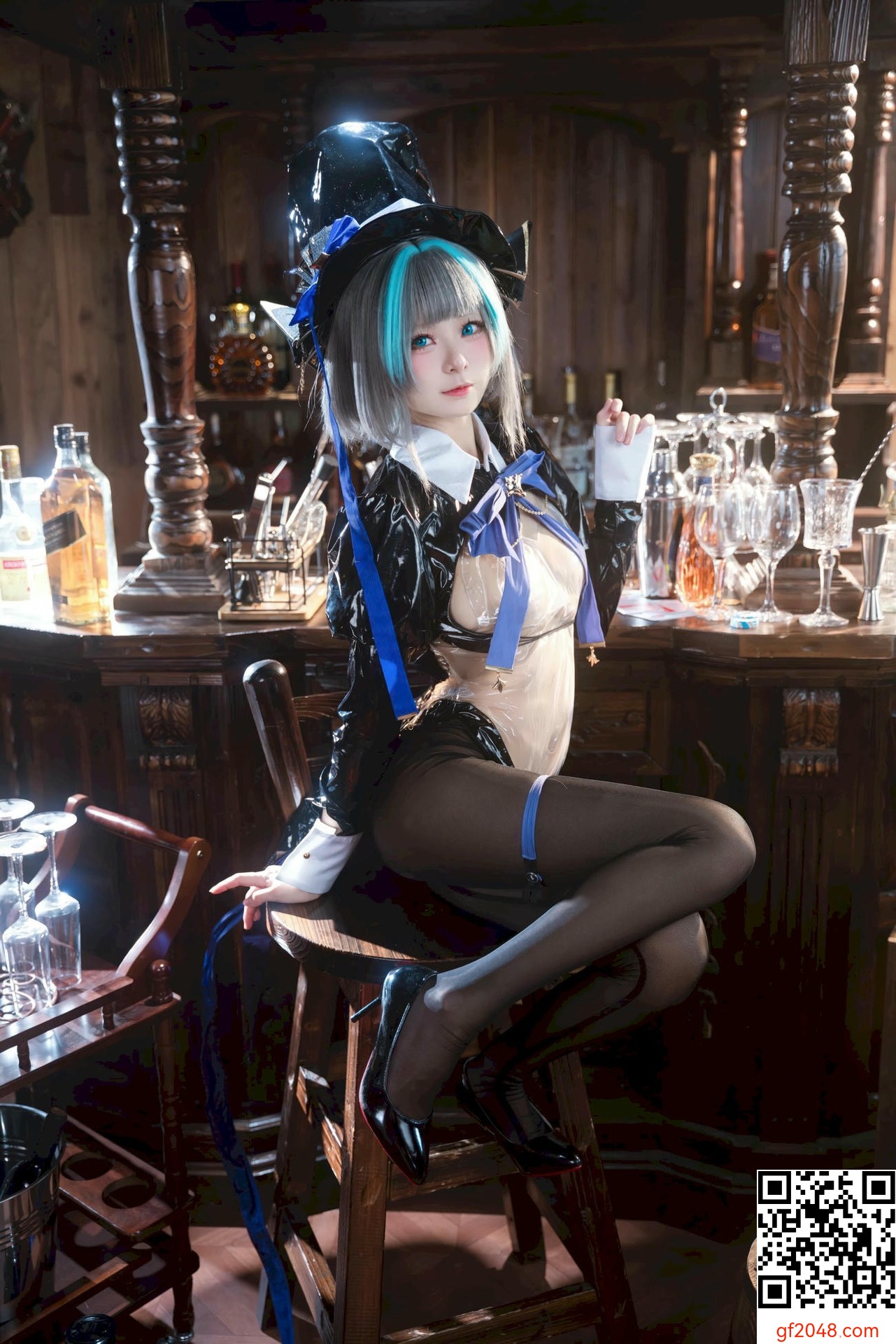 【網路收集系列】九柒喵 - 碧藍航線 柴郡兔女郎【58P】
