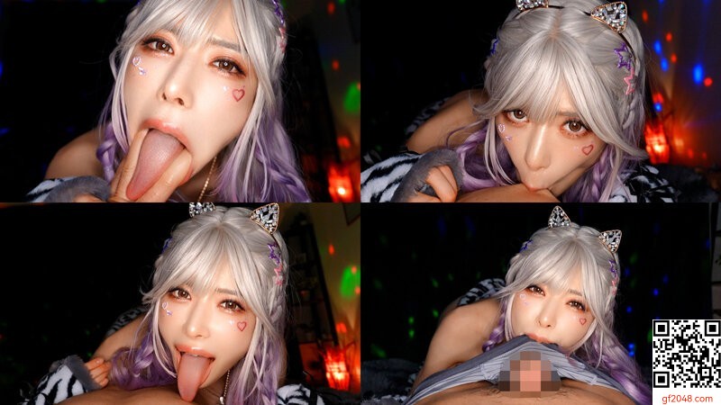辻井ほのかチキチキカマー/妄想族人気作品「爆乳舌長コスプレイヤーのねっとりナメク